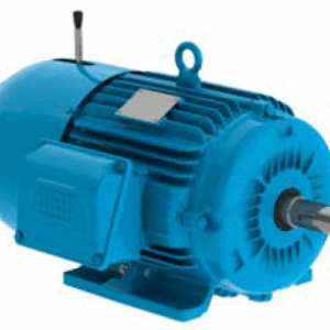 Motor trifásico W22 5 HP 4 polos WEG armazón de hierro brida C con freno uso