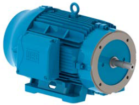 Motor trifásico W22 2 HP 2 polos WEG armazón de hierro JM uso bomba