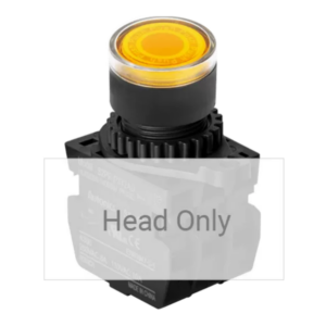 Luz Piloto LED Autonics L2RR-L3Y Amarilla 22/25 mm Plana Redonda Extendida